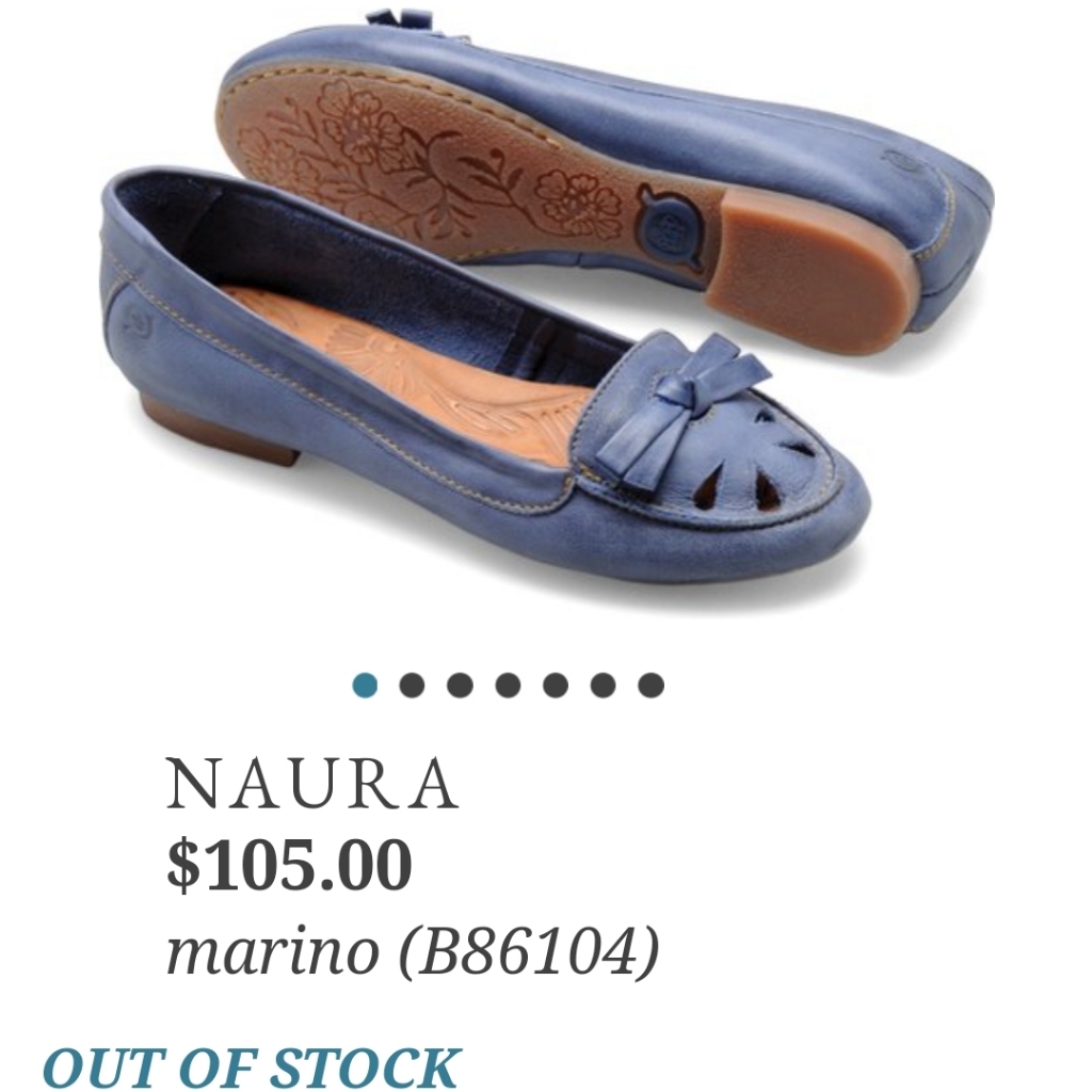 Born Naura Marino Slip On Shoes